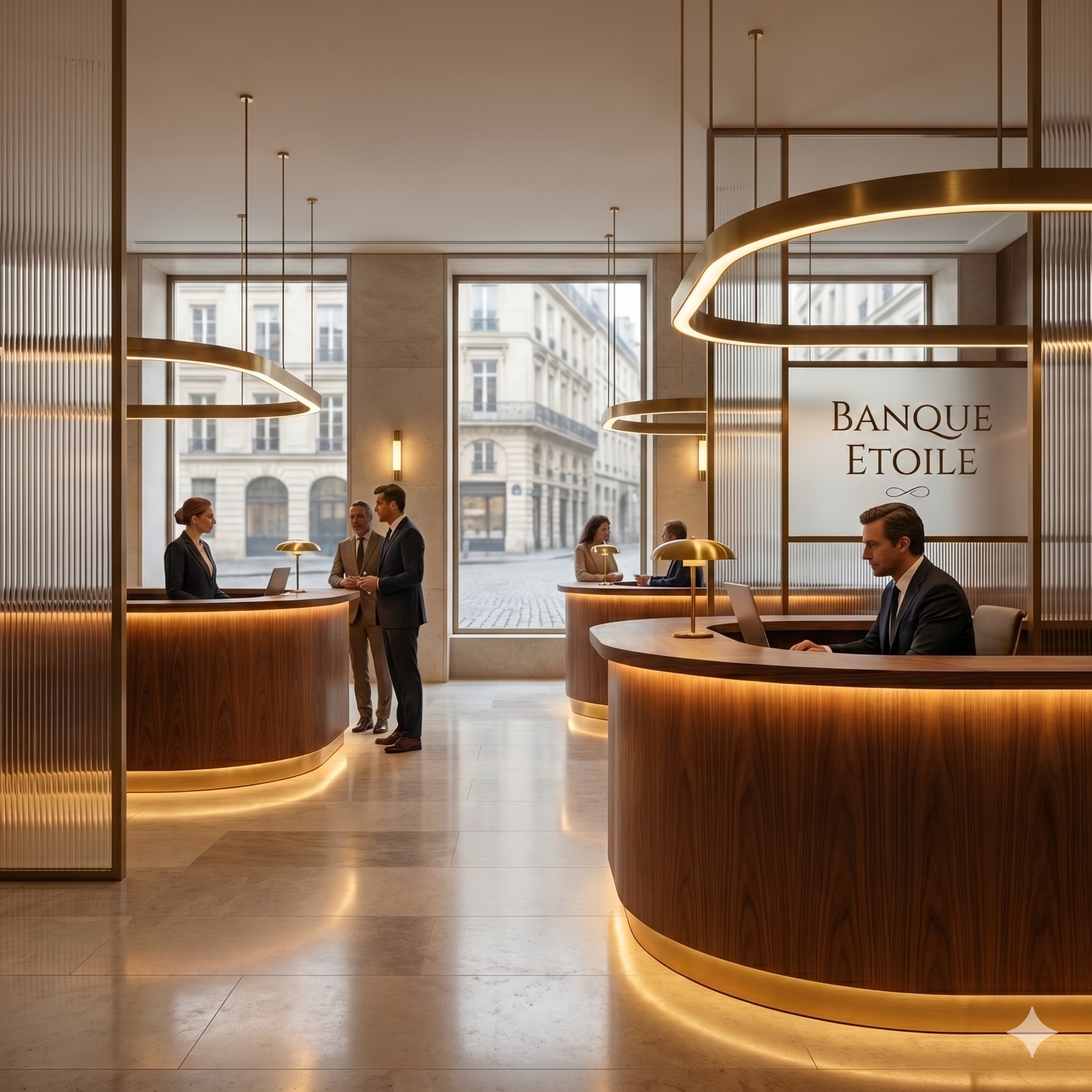 Banque Étoile Interior